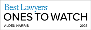 Alden Harris Best Lawyers Ones to Watch 2023