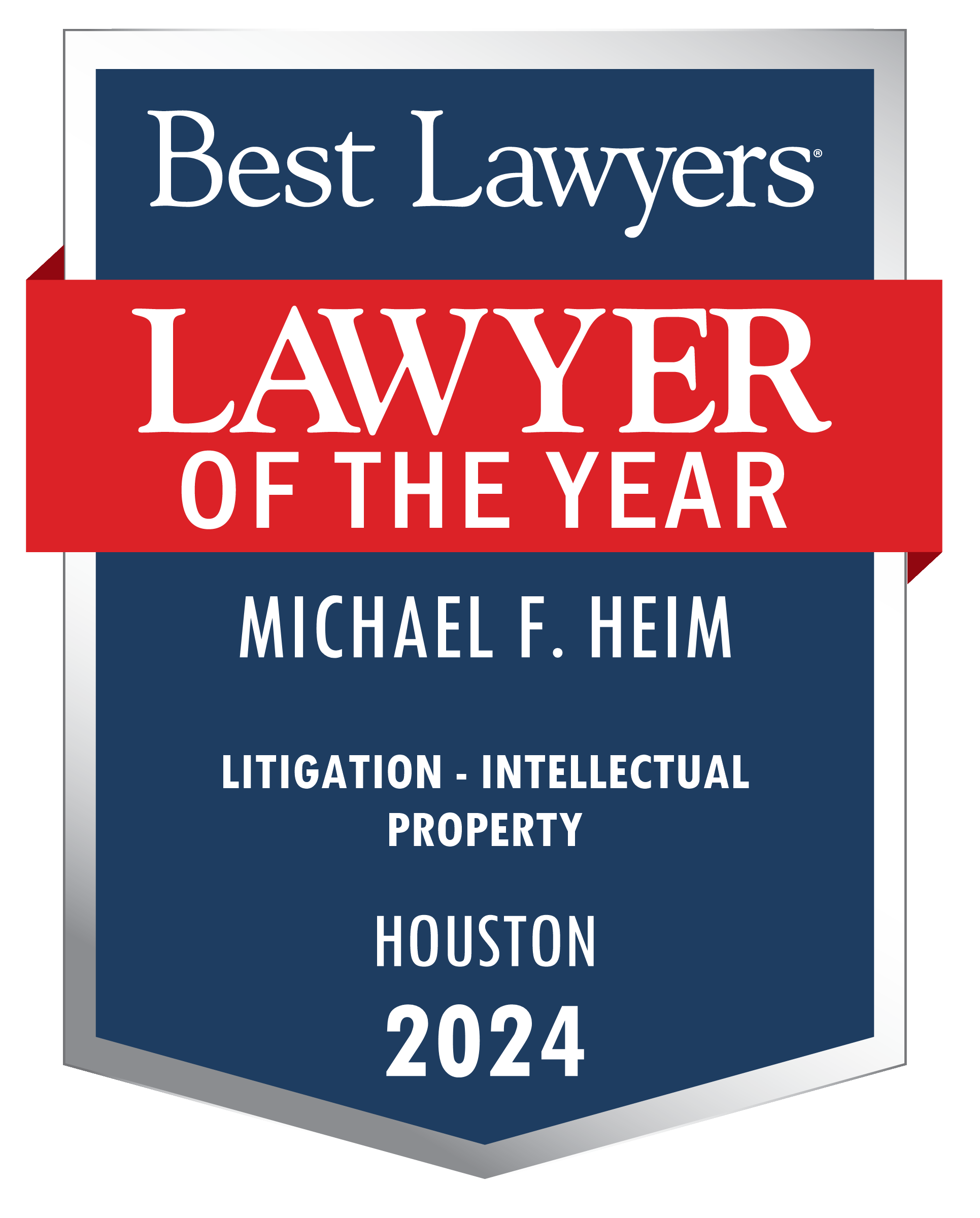 Lawyer of the Year IP badge