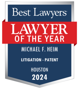Lawyer of the Year Patent badge