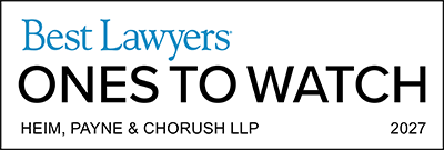 2027 Ones To Watch Heim Payne Chorush LLP