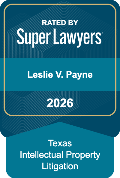 Leslie V. Payne 2026 Super Lawyers - Texas Intellectual Property Litigation